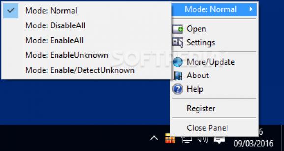 Windows 10 Firewall Control Basic Edition screenshot