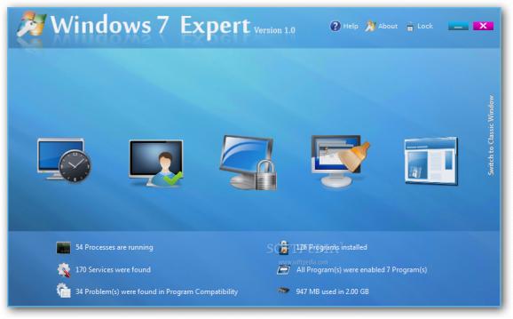 Windows 7 Expert screenshot