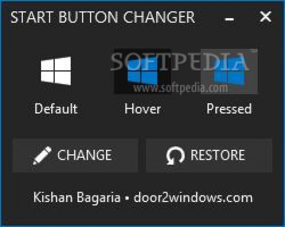 Windows 8.1 Start Button Changer screenshot