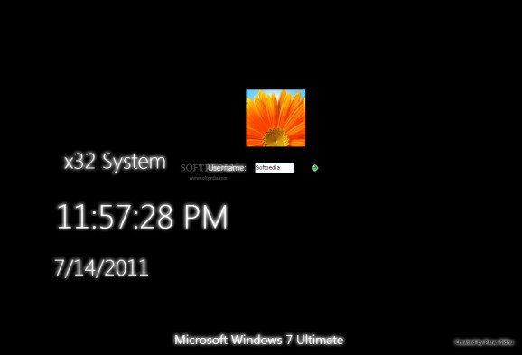 Windows 8 Logon screenshot