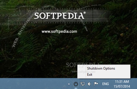 Windows 8 Quick Shutdown screenshot