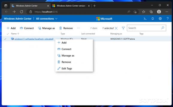 Windows Admin Center screenshot