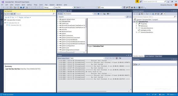 Windows Application Driver screenshot