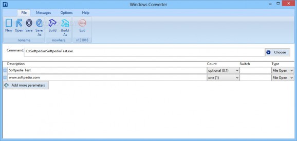 Windows Converter screenshot