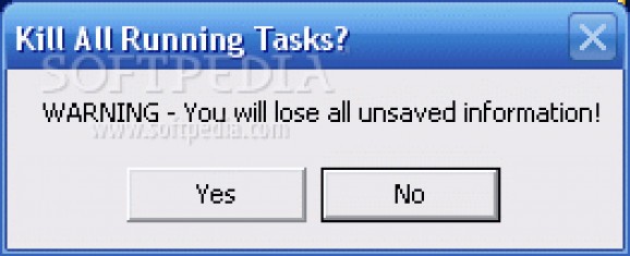 Windows Kill Tasks screenshot