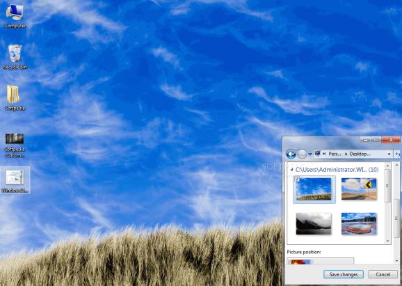 Windows Live Clouds Theme screenshot