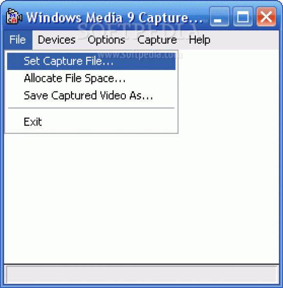 Windows Media 9 Capture screenshot