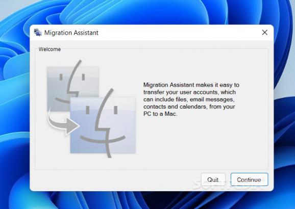 Windows Migration Assistant screenshot