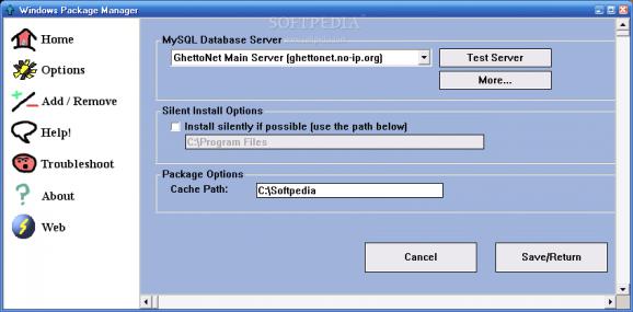 Windows Package Manager screenshot