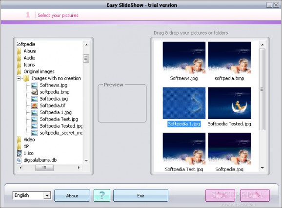 Easy SlideShow U3 Edition screenshot