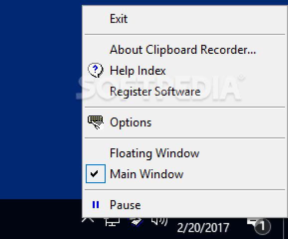Portable Clipboard Recorder screenshot