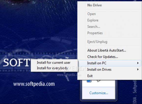 Portable Liberta AutoStart screenshot