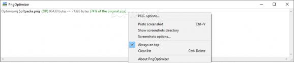 PngOptimizer screenshot