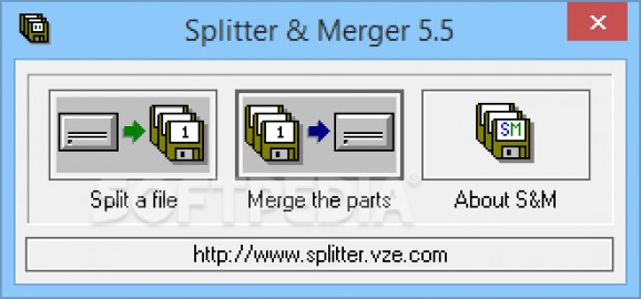 Portable Splitter & Merger screenshot