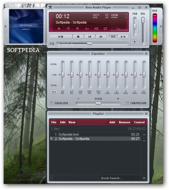 Xion Audio Player Portable screenshot