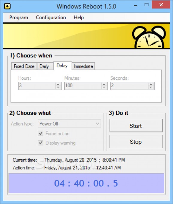 Windows Reboot screenshot