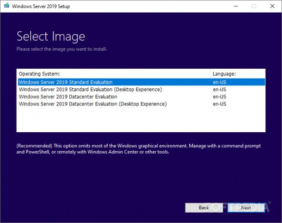Windows Server 2019 screenshot