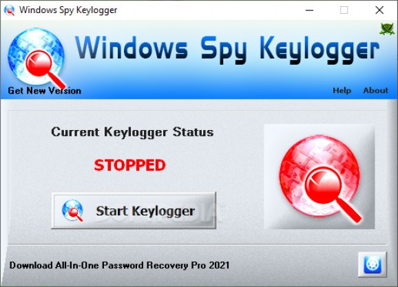 Windows Spy Keylogger screenshot