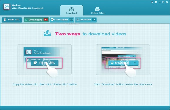 Windows Video Downloader screenshot