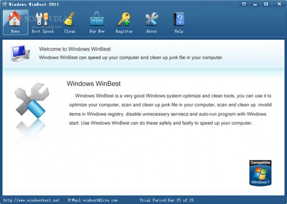 Windows WinBest screenshot
