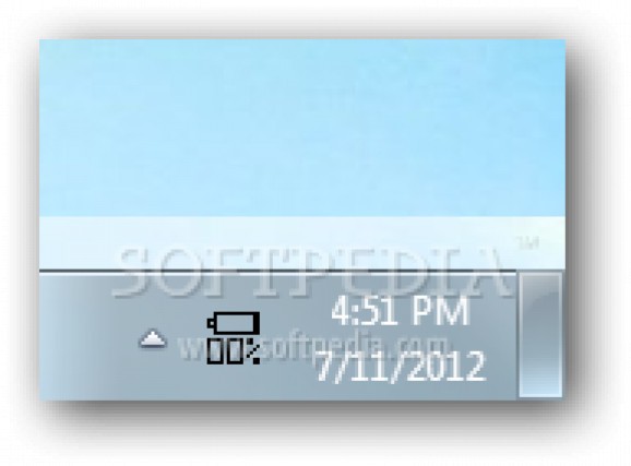 Windows battery meter screenshot