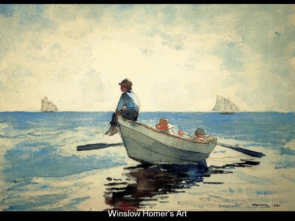 Winslow Homer Painting Screensaver screenshot