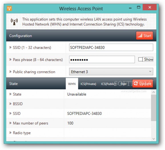 Wireless Access Point screenshot