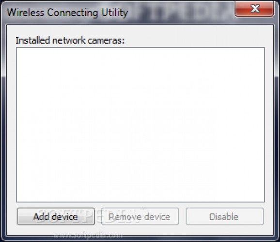 Wireless Connecting Utility screenshot