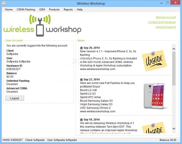 Wireless Workshop screenshot