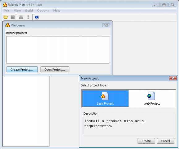 Witem Installer for Java screenshot