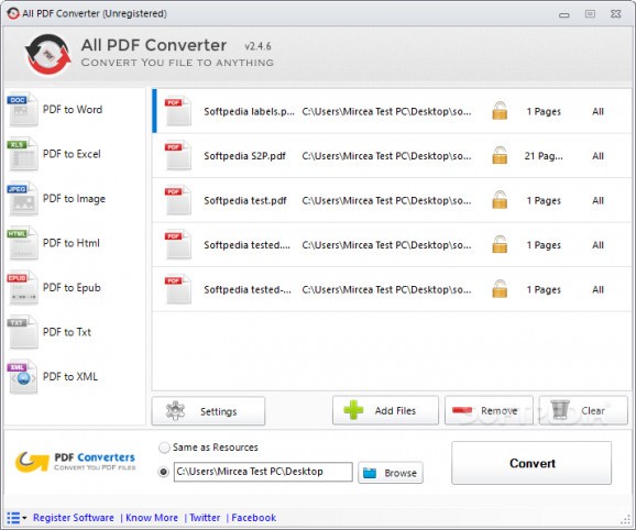 PDFConverters All PDF Converter screenshot