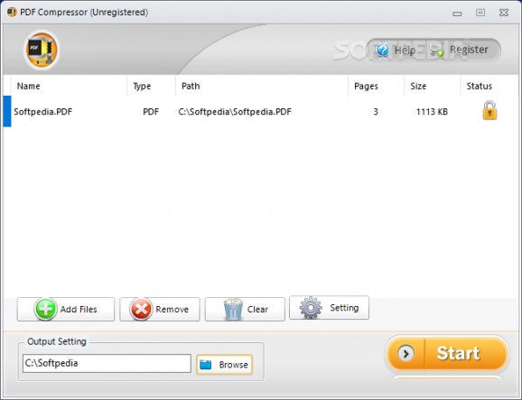 PDFConverters PDF Compressor screenshot