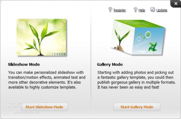 Wondershare Flash Gallery Factory Deluxe screenshot