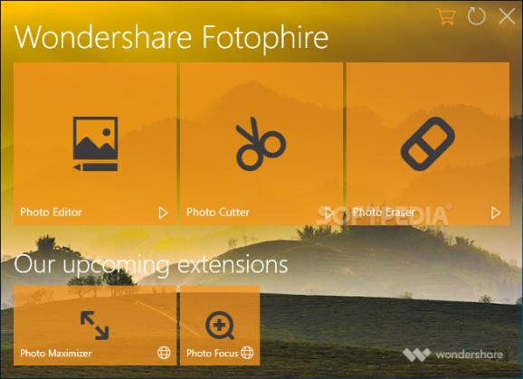Wondershare Fotophire screenshot