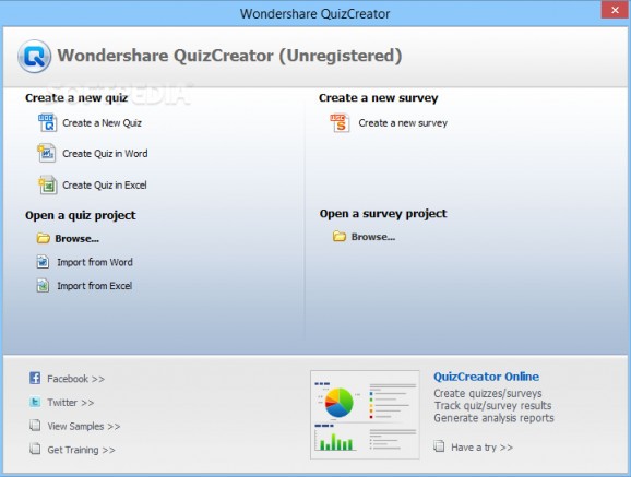 Wondershare Quizcreator screenshot