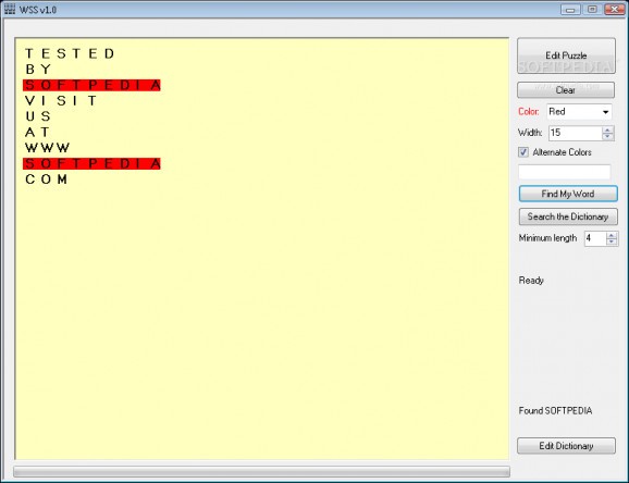 Word Search Solver screenshot