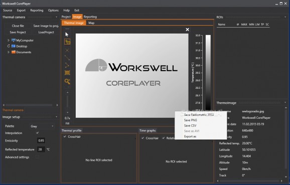 Workswell CorePlayer screenshot