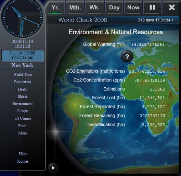 World Clock 2008 screenshot