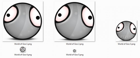 World Of Goo Icons New screenshot