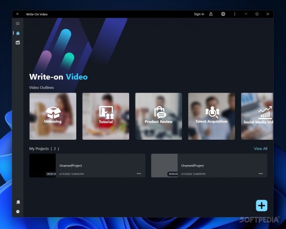 Write-On Video screenshot