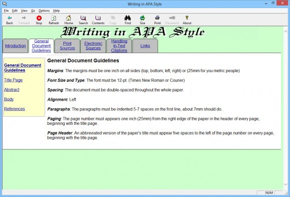 Writing in APA Style screenshot
