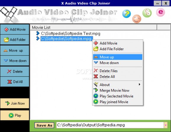 X Audio Video Joiner screenshot