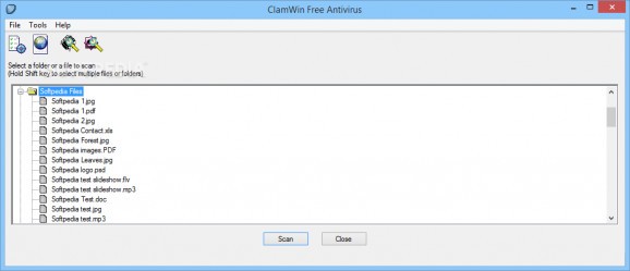 X-ClamWin screenshot