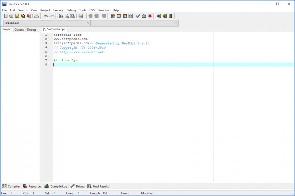 X-Dev-C++ screenshot