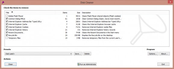 X-DiskCleaner screenshot
