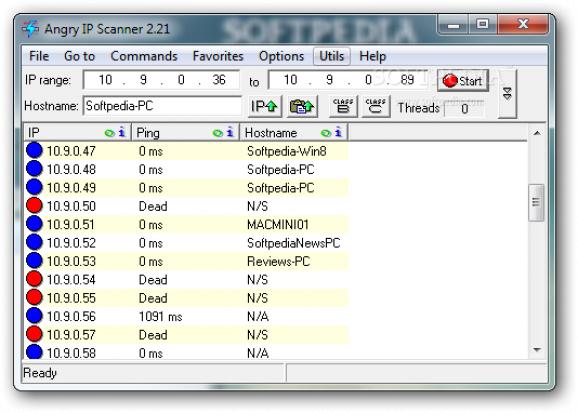X-IpScan screenshot