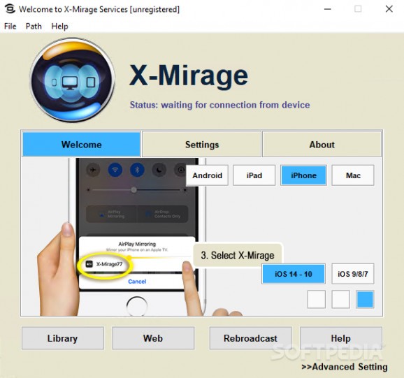 X-Mirage screenshot