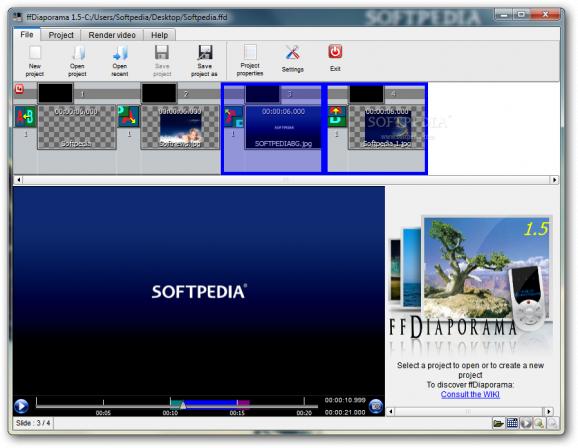 X-ffDiaporama screenshot