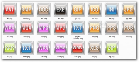 X file types screenshot