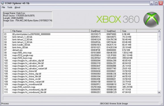 X360 Xplorer screenshot